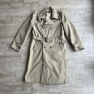 Grenfell Size 42 L‎ Beige Jacket Trench Coat Outdoor Hunting Field Casual